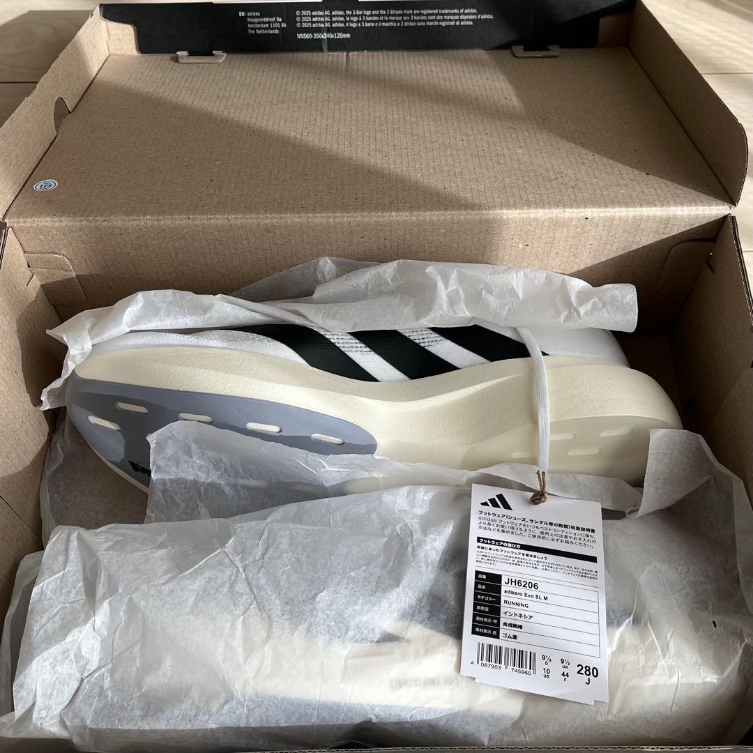 グ*コ様 【新品】ADIDAS EVO SL 28.0cm FTWWHT/CBL