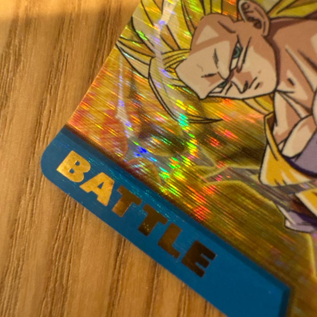 ドラゴンボールデータカードダス　爆レア　孫悟空