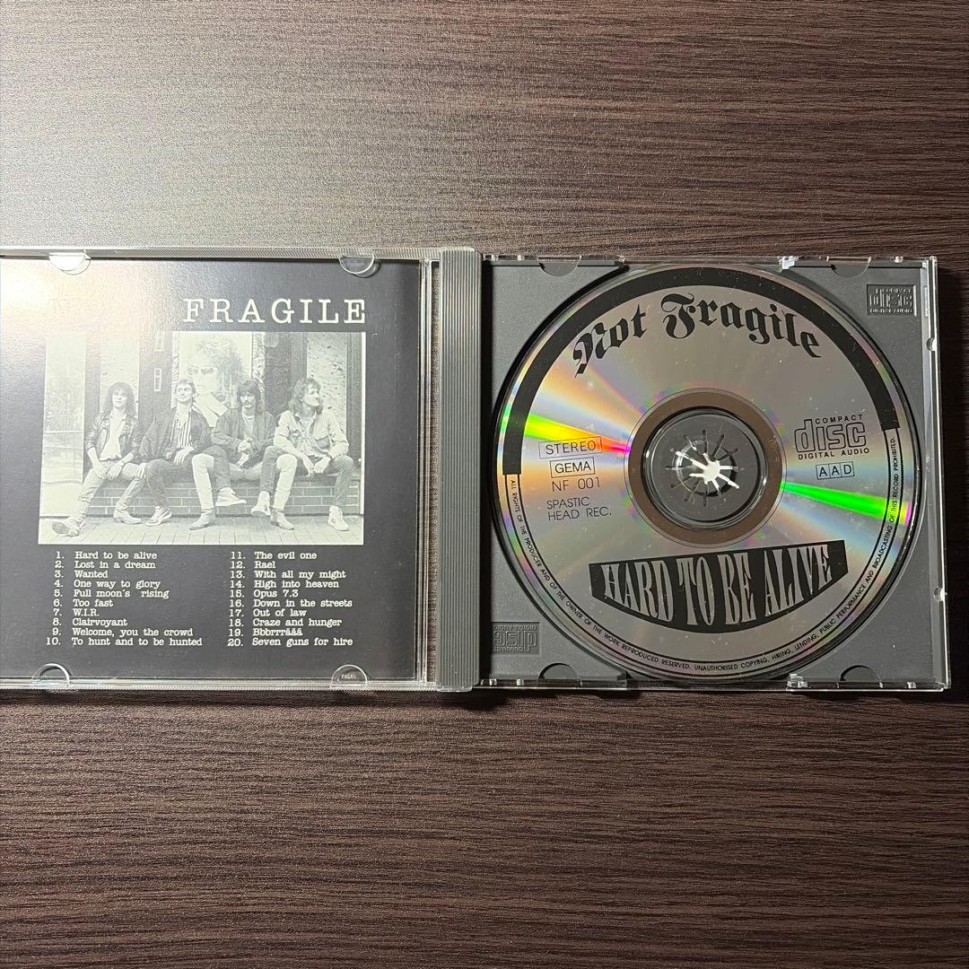 洋楽 Not fragile/ hard to be alive