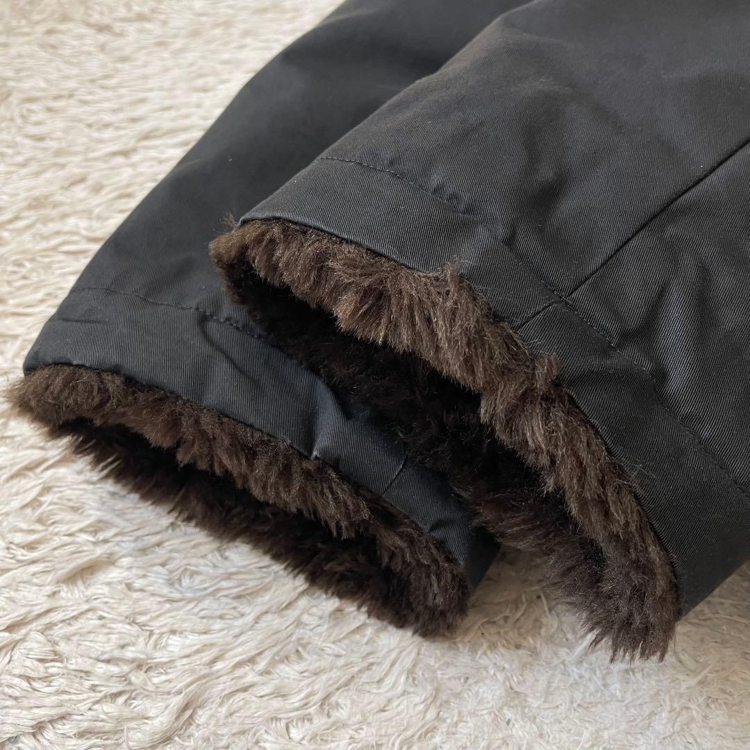 マーガレットハウエル 90s ファージャケット 2 ロクヨンクロス 黒