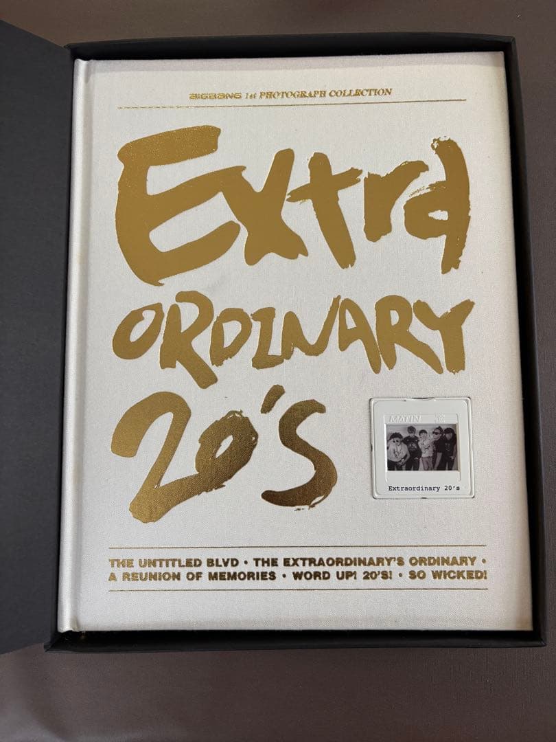 BIGBANG Extraordinary 20's 写真集