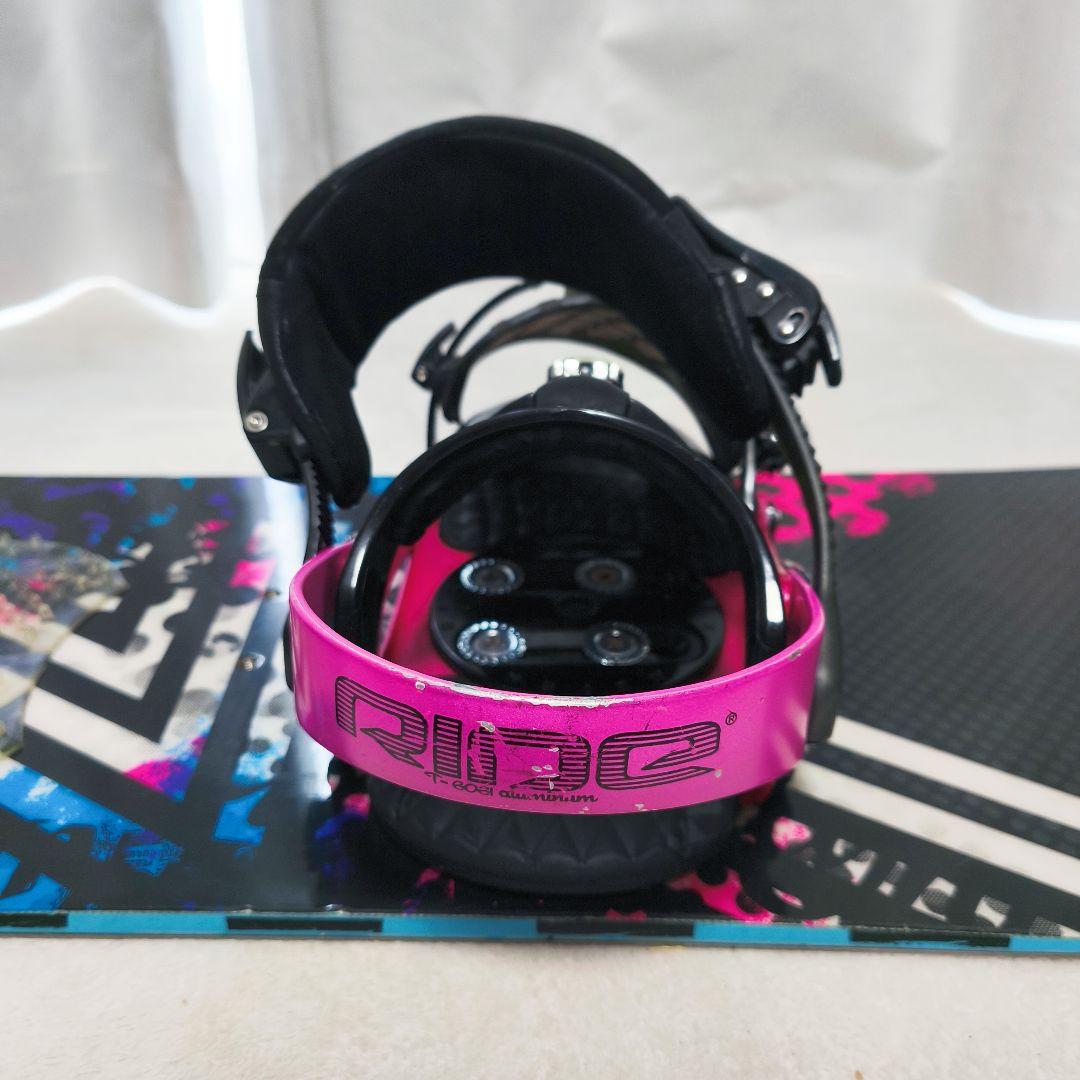 ライド　Ride Rapture 138cm スノーボード　ビンディング　セット