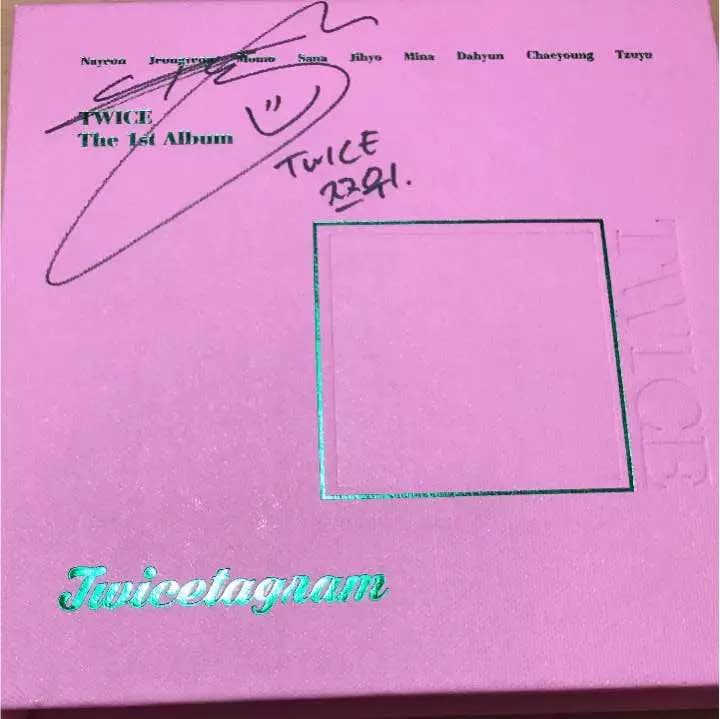 TWICE 直筆サイン