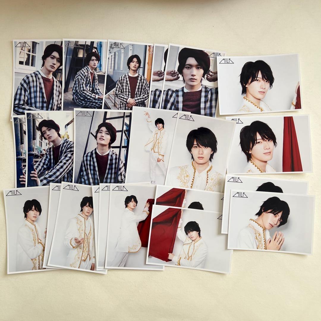 M!LK 山中柔太朗 生写真 85枚 セット