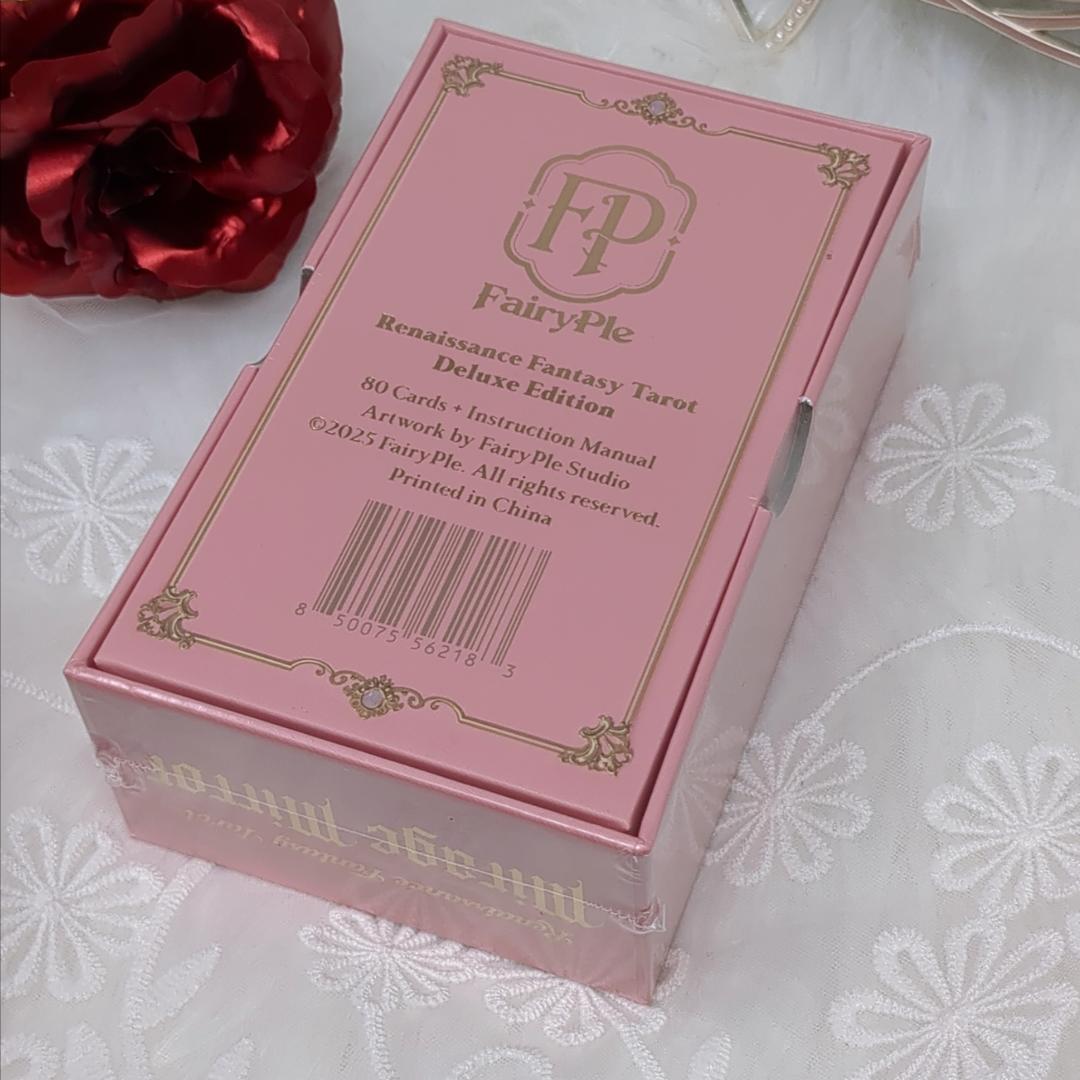 【正規品タロットカード】上品なピンク縁✨優雅で幻想的✨ロマンチックな愛のデッキ