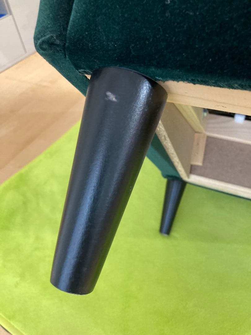 【IKEA】STRANDMON ストランドモン／ウイングチェア ／ダークグリーン