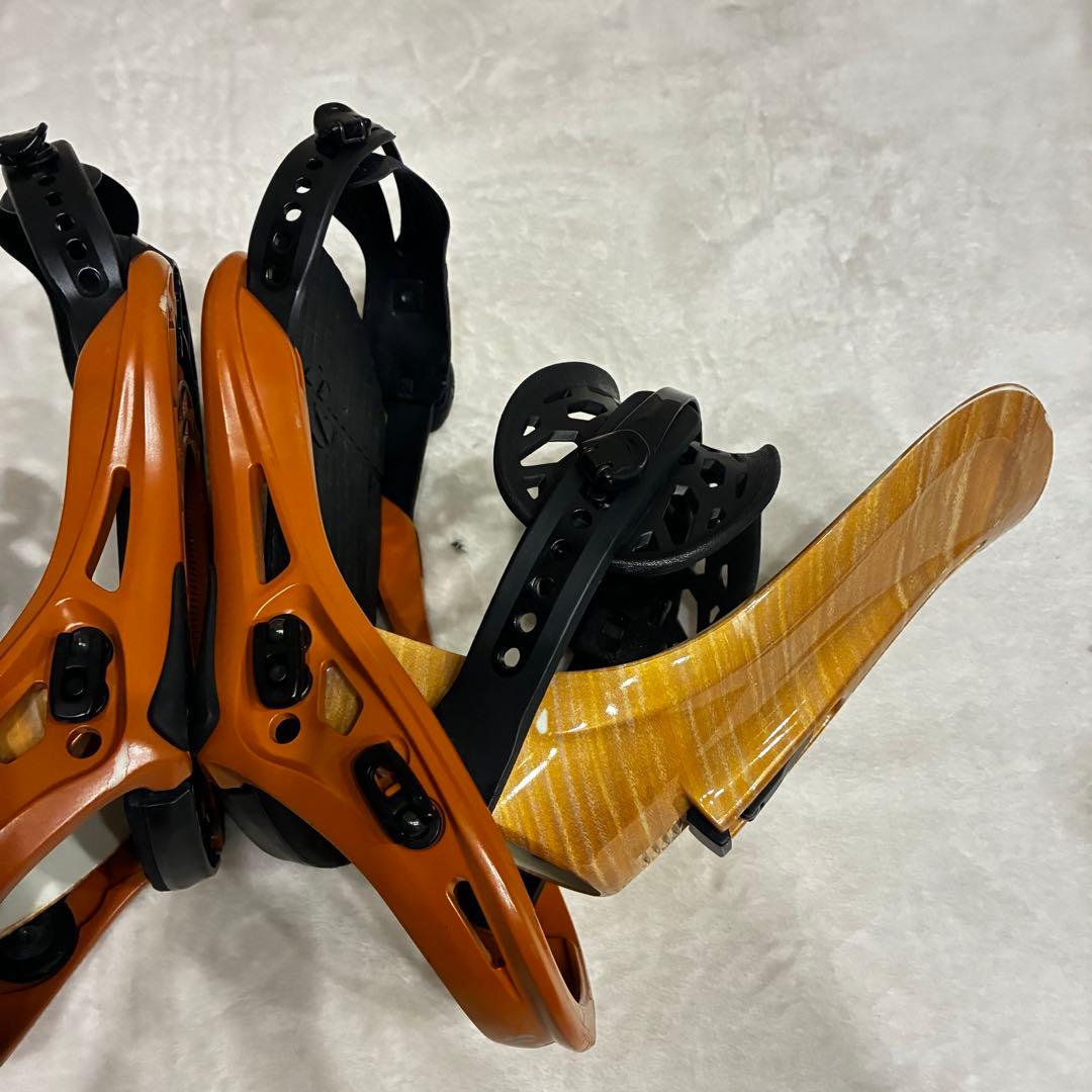 FLUX GX ビンディング sサイズ ブラック オレンジ レディース