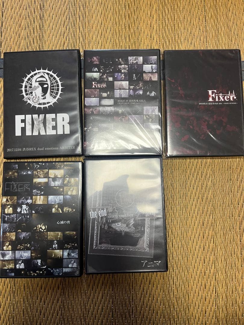 FIXER DVDまとめ売り　v系 廃盤　レア
