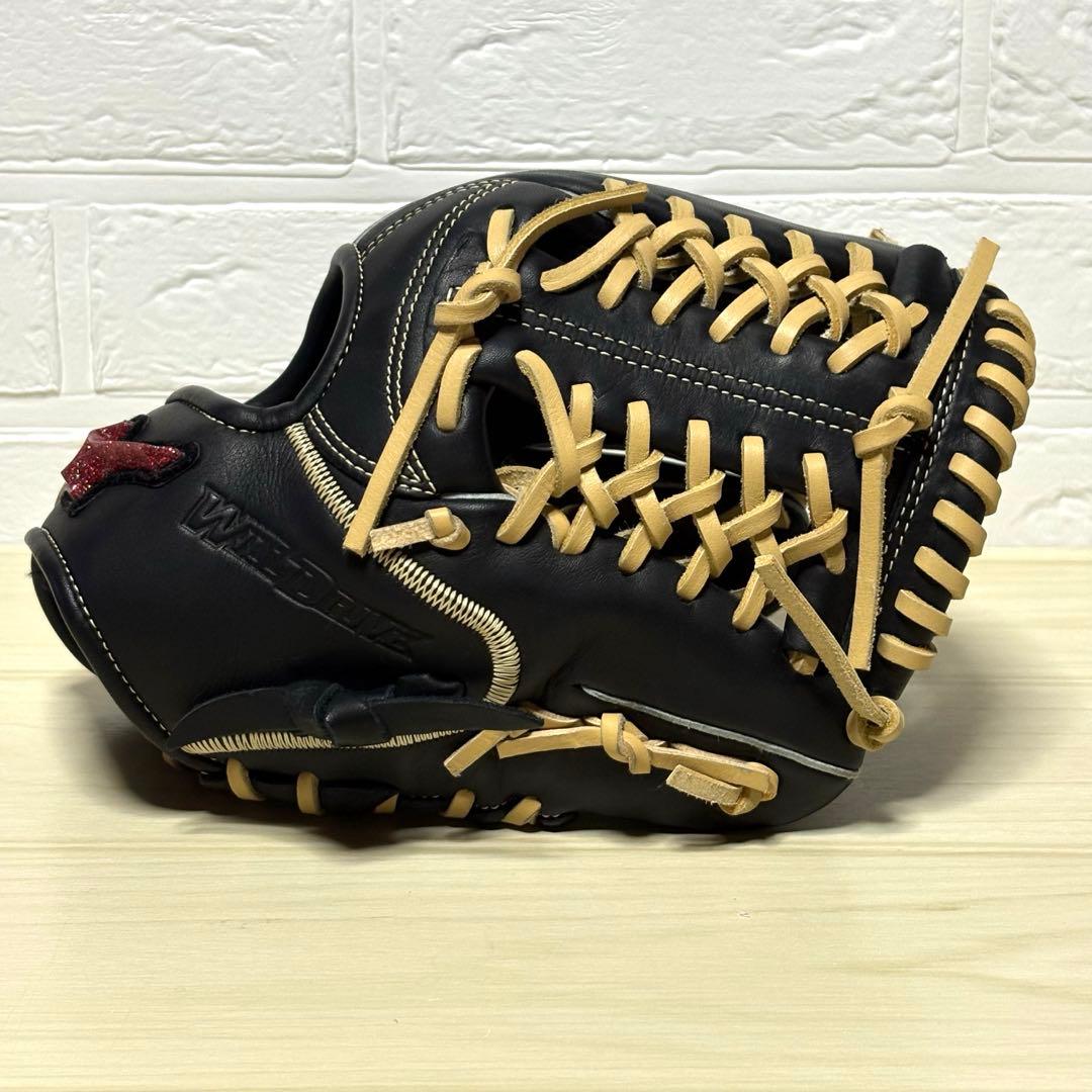 【美品】MIZUNO WILLDRIVE RED U-Plus 軟式 グローブ