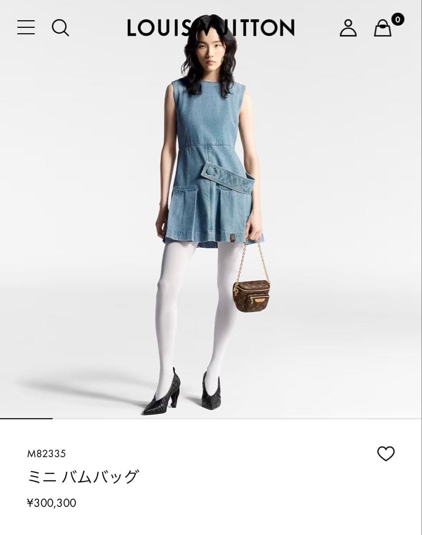 新品未使用⭐︎LOUIS VUITTON⭐︎ モノグラムミニバムバッグ