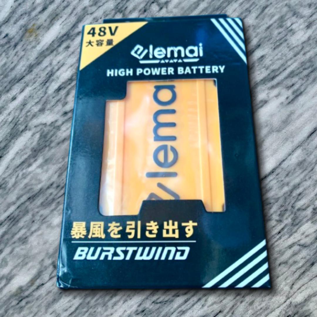◆ 新品未使用 展示品 elemai 48V高出力 ファンバッテリーセット