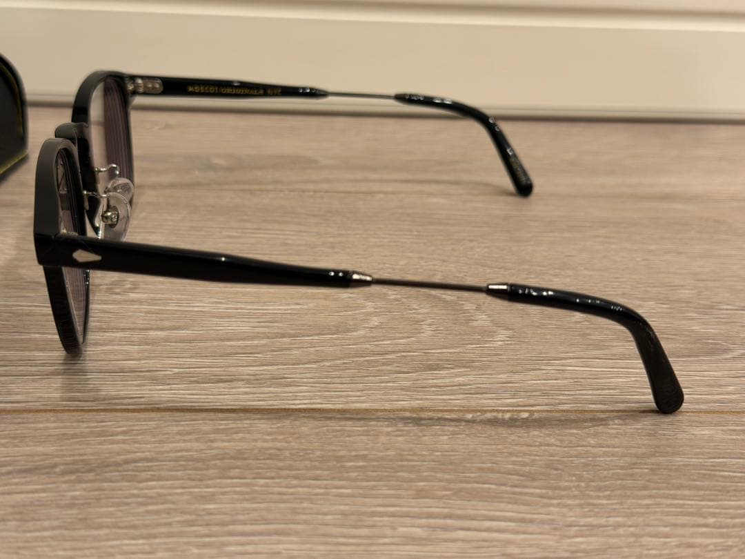 メガネ・老眼鏡 MOSCOT GENUG blak