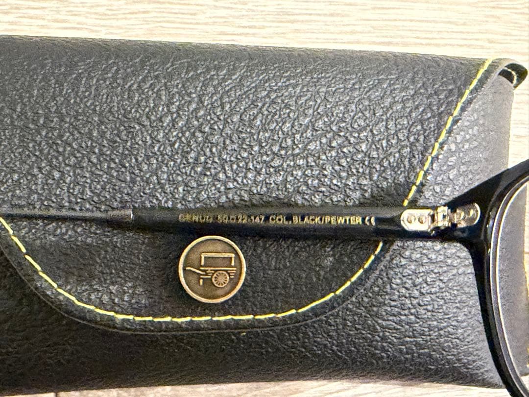 メガネ・老眼鏡 MOSCOT GENUG blak