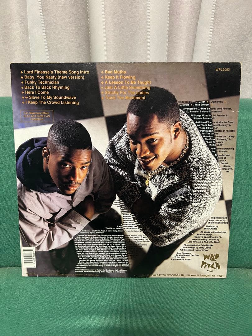 洋楽 Lord Finesse - Funky Technician (US LP)