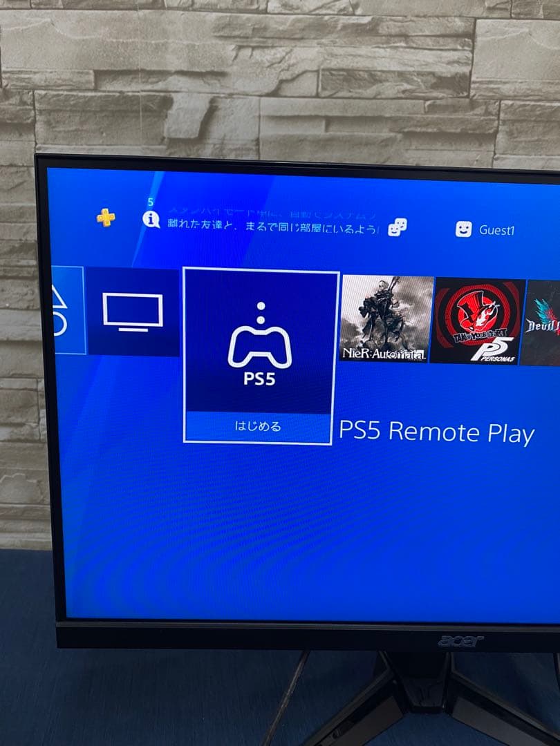 エイサー Acer ゲーミングモニター 21.5インチ QG22Q 23年製