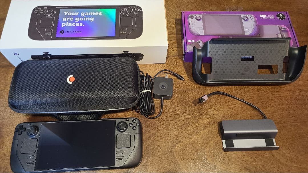 SteamDeck OLED 512GB＋専用カバー＋ Anker製スタンド