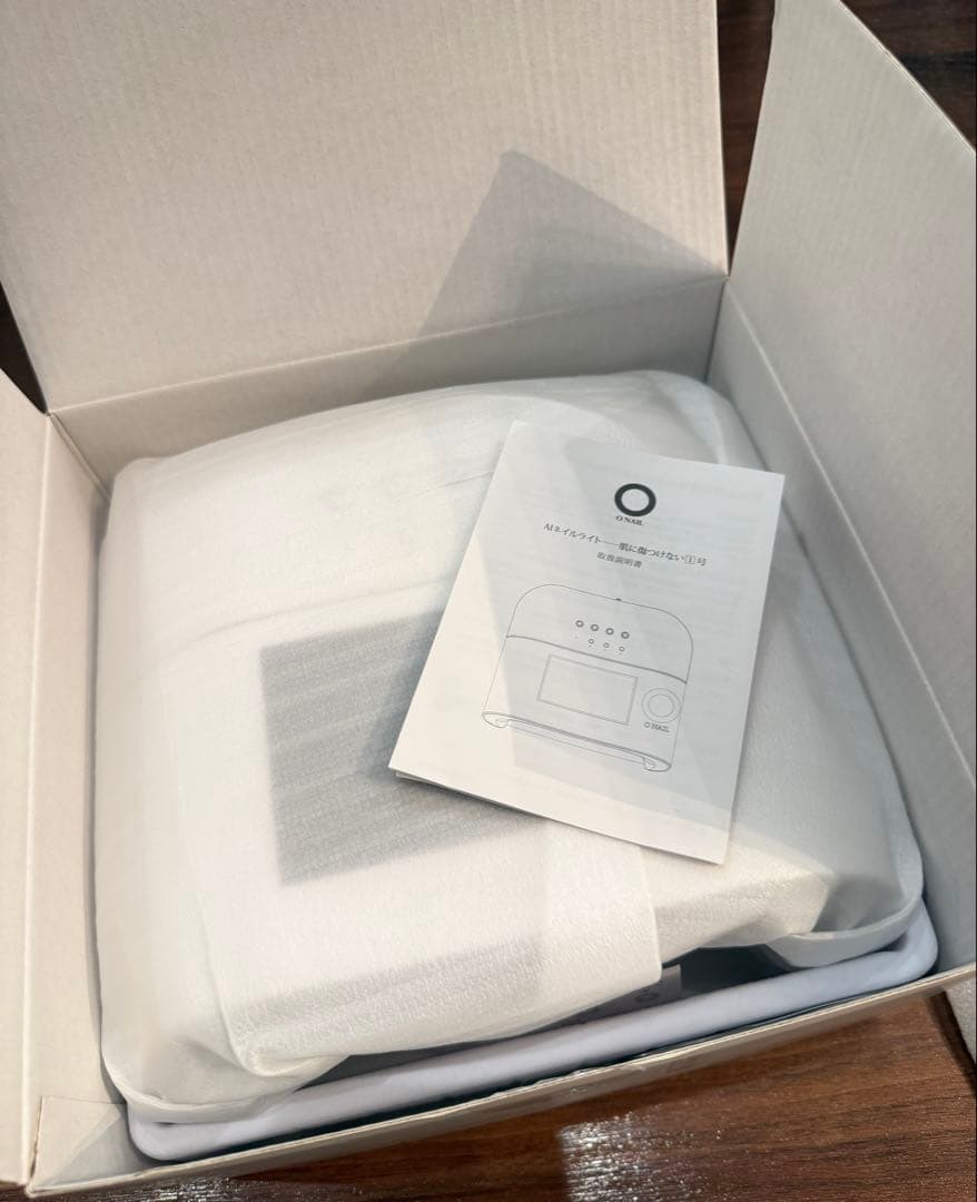 【ほぼ新品】ONAIL AIネイルライト アームレスト付き