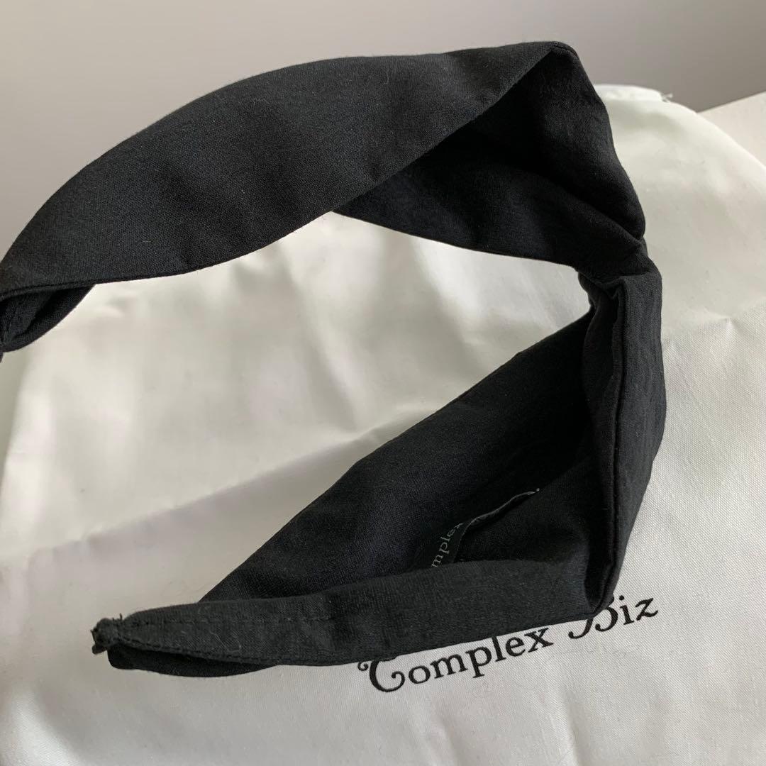 新品未使用✨Complex Biz ブラックヘアバンド