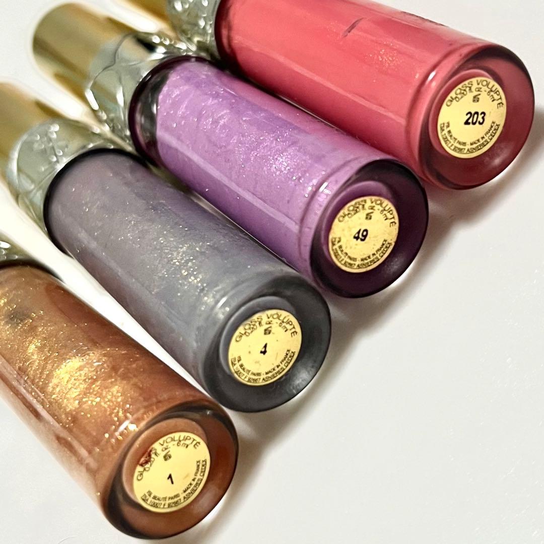 YSL イヴサンローラン グロス ヴォリュプテ 4本セット