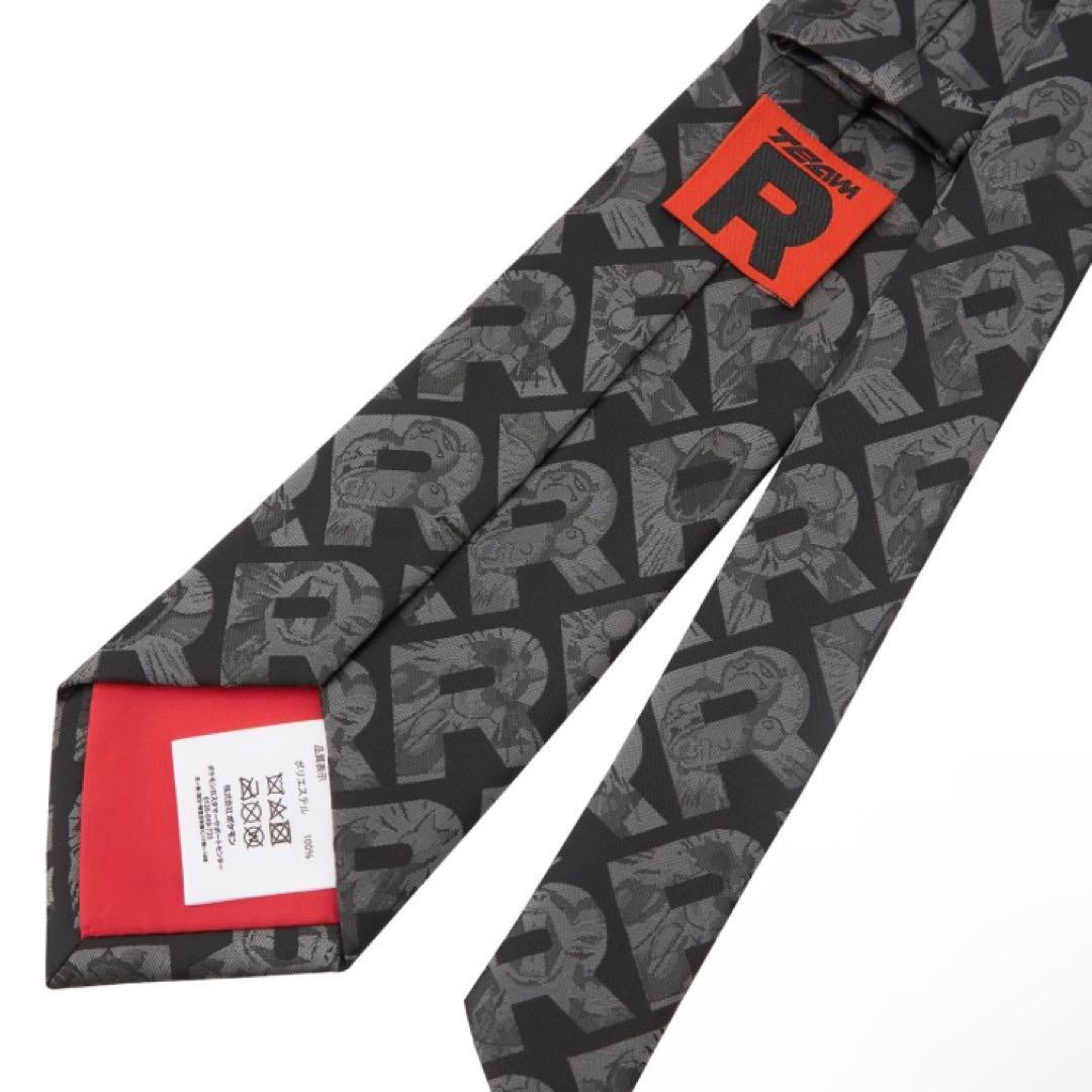 【ポケモンセンター公式】ロケット団ネクタイ＆ネクタイピン