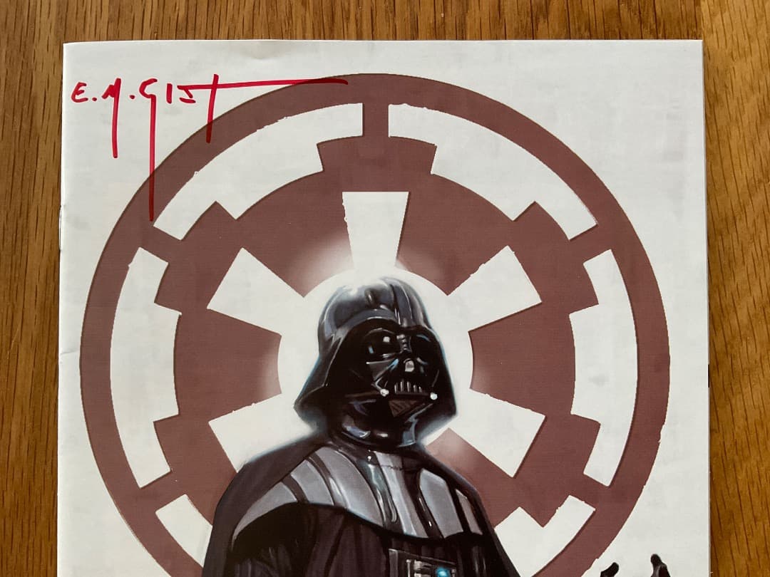 スター・ウォーズ #2 超レア表紙 アーティストサイン入り アメコミリーフ