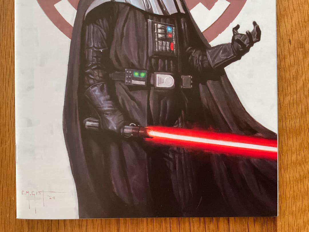 スター・ウォーズ #2 超レア表紙 アーティストサイン入り アメコミリーフ