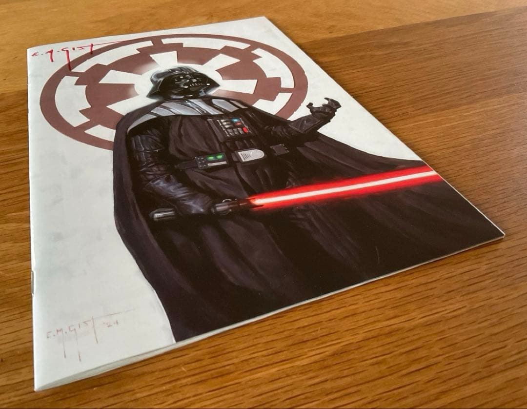 スター・ウォーズ #2 超レア表紙 アーティストサイン入り アメコミリーフ