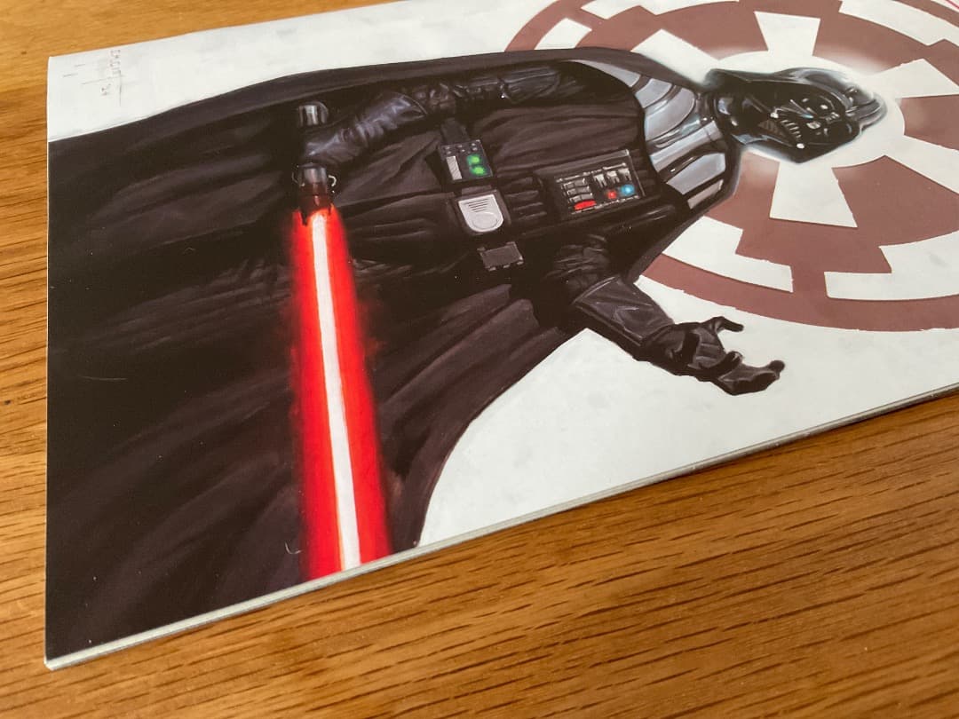 スター・ウォーズ #2 超レア表紙 アーティストサイン入り アメコミリーフ