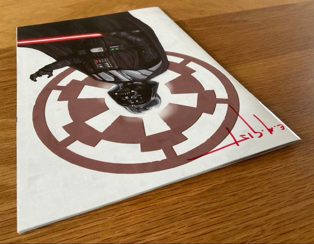スター・ウォーズ #2 超レア表紙 アーティストサイン入り アメコミリーフ