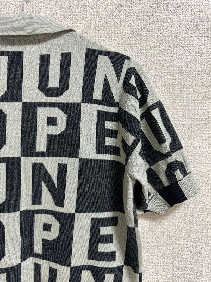 新品未使用●JUN&ROPE ポロシャツL ベージュグレー　ジュンロペ