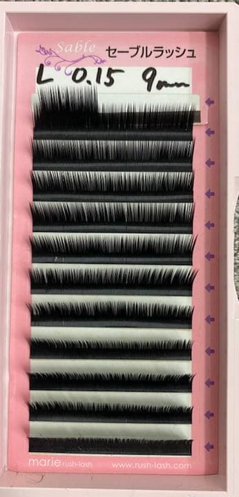 まつ毛エクステ 59ケースセット売り セーブル マツエク バラ売り可能 マツエク