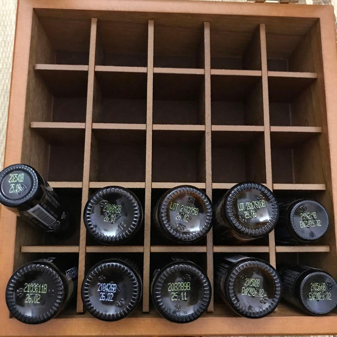 ［新品未使用］doTERRAドテラ　アロマ8本+木箱セット