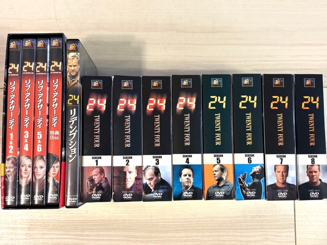 ⭐︎美品☆24TWENTY FOUR シーズン1-8 コンパクトDVDBOXなど