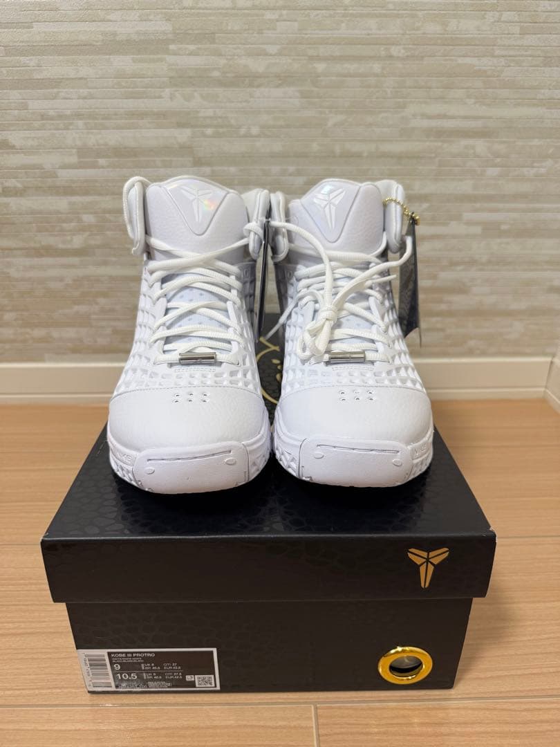 コービー3 プロトロ 'Halo バスケットボールシューズ 27cm ホワイト