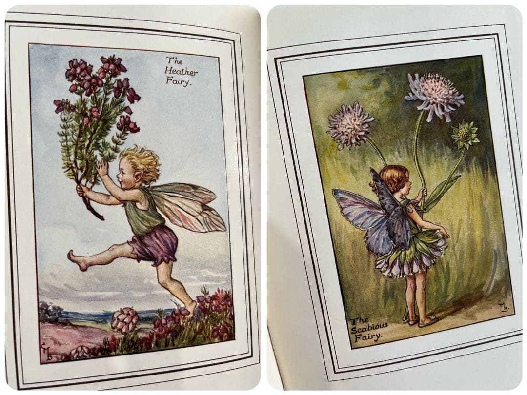 No.97 希少 貴重 古書 洋書 絵本 アンティーク ビンテージ 花の妖精