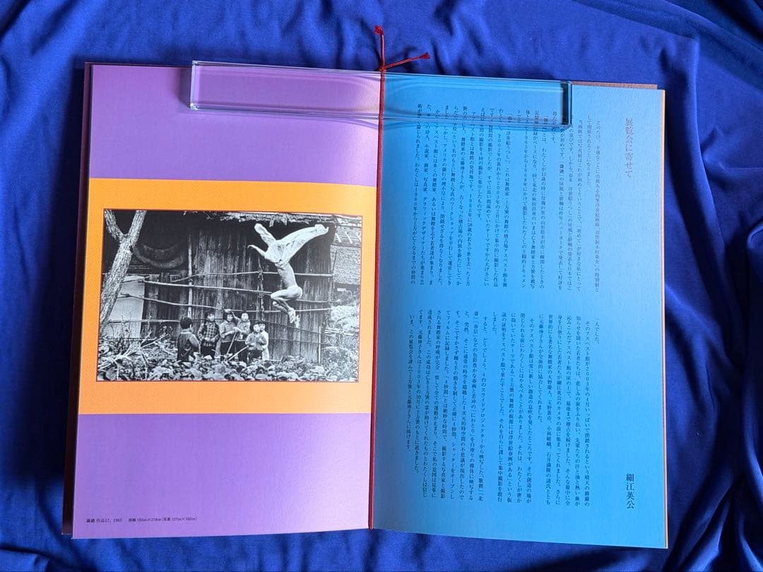 直筆サイン■「春本 浮世絵うつし」「鎌鼬」屏風掛軸 細江英公■レア