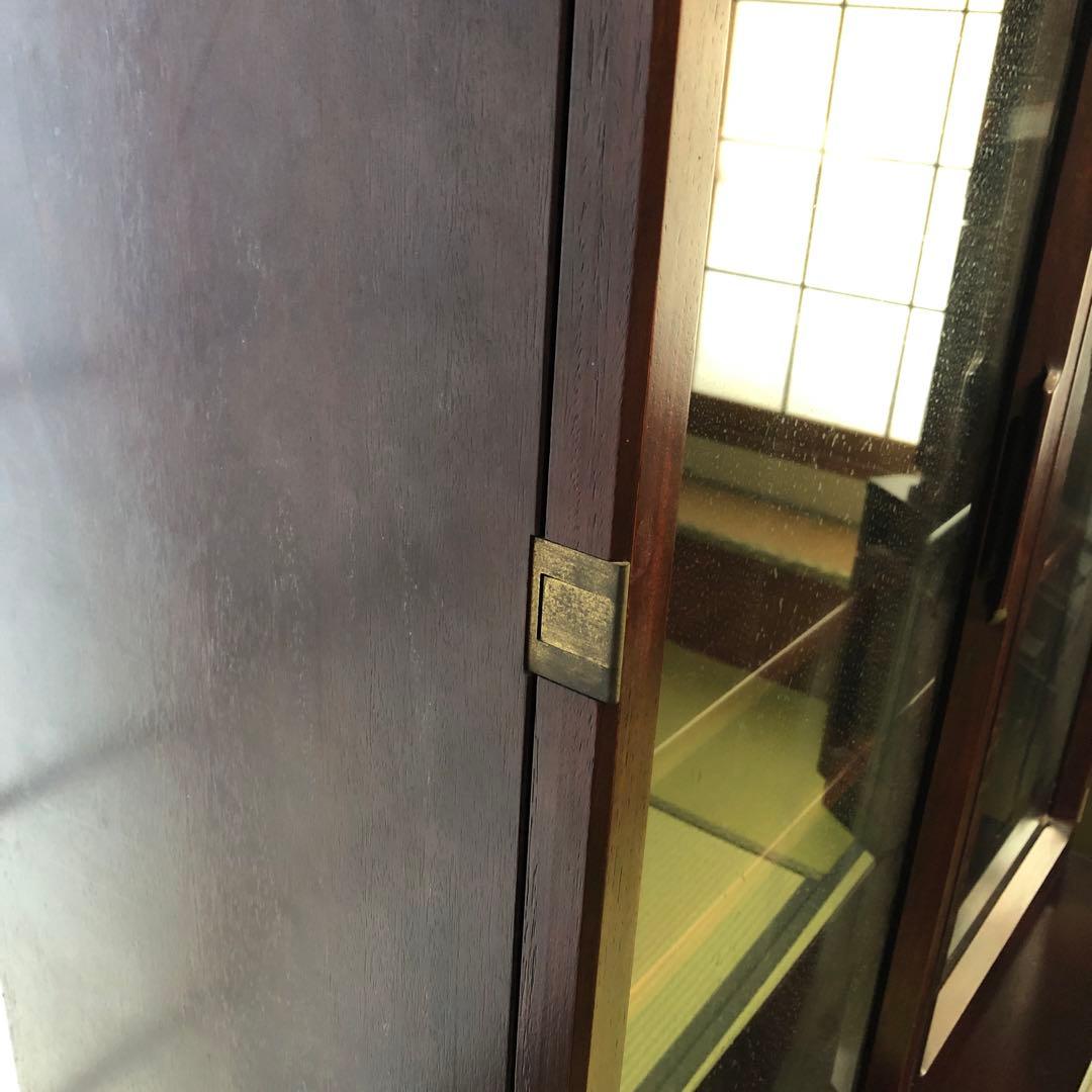 本棚　飾り棚 レトロ　カリモク家具