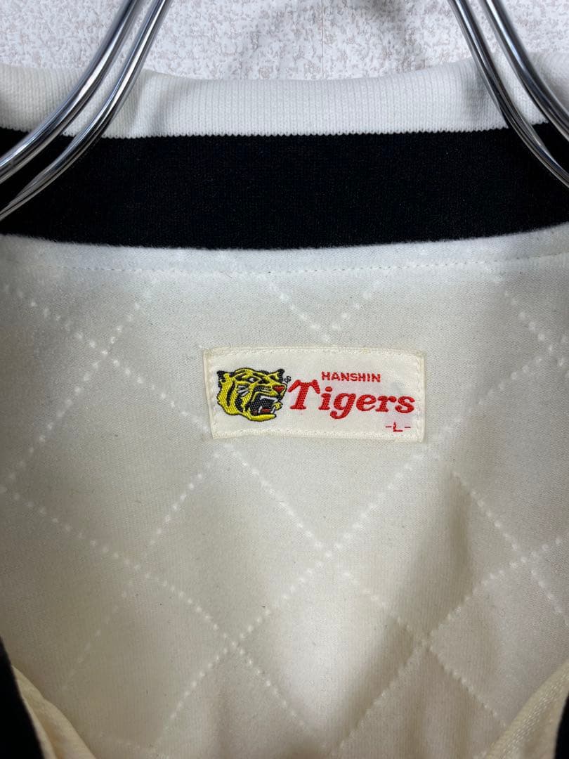 ビンテージ　アシックス社製　阪神タイガース　スタジャン　L ブルゾン　アウター
