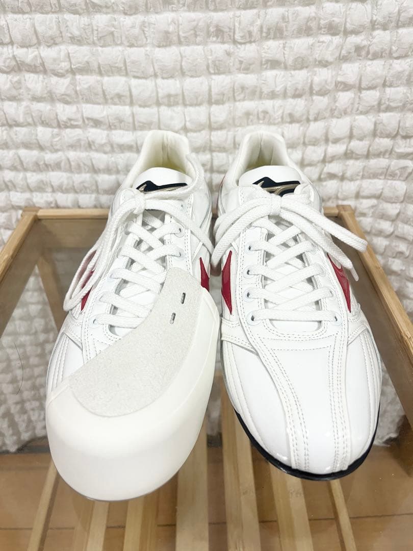 【新品オーダー品‼️】Mizuno スパイク　グローバルエリート　ホワイト/レッド