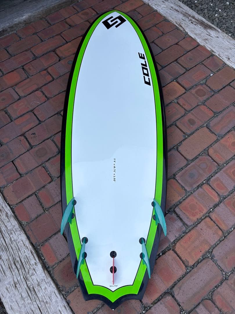 COLE コールサーフボード　グラスホッパー　フレックスライト　5’9″　送料込