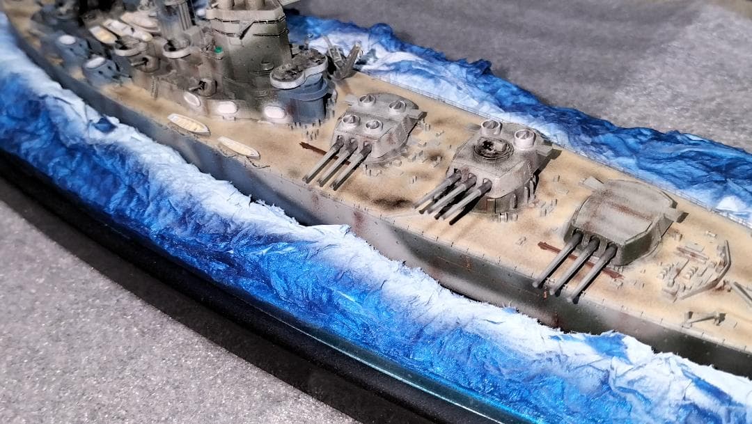 [プラモデル完成品] 1/700 戦艦ネルソン