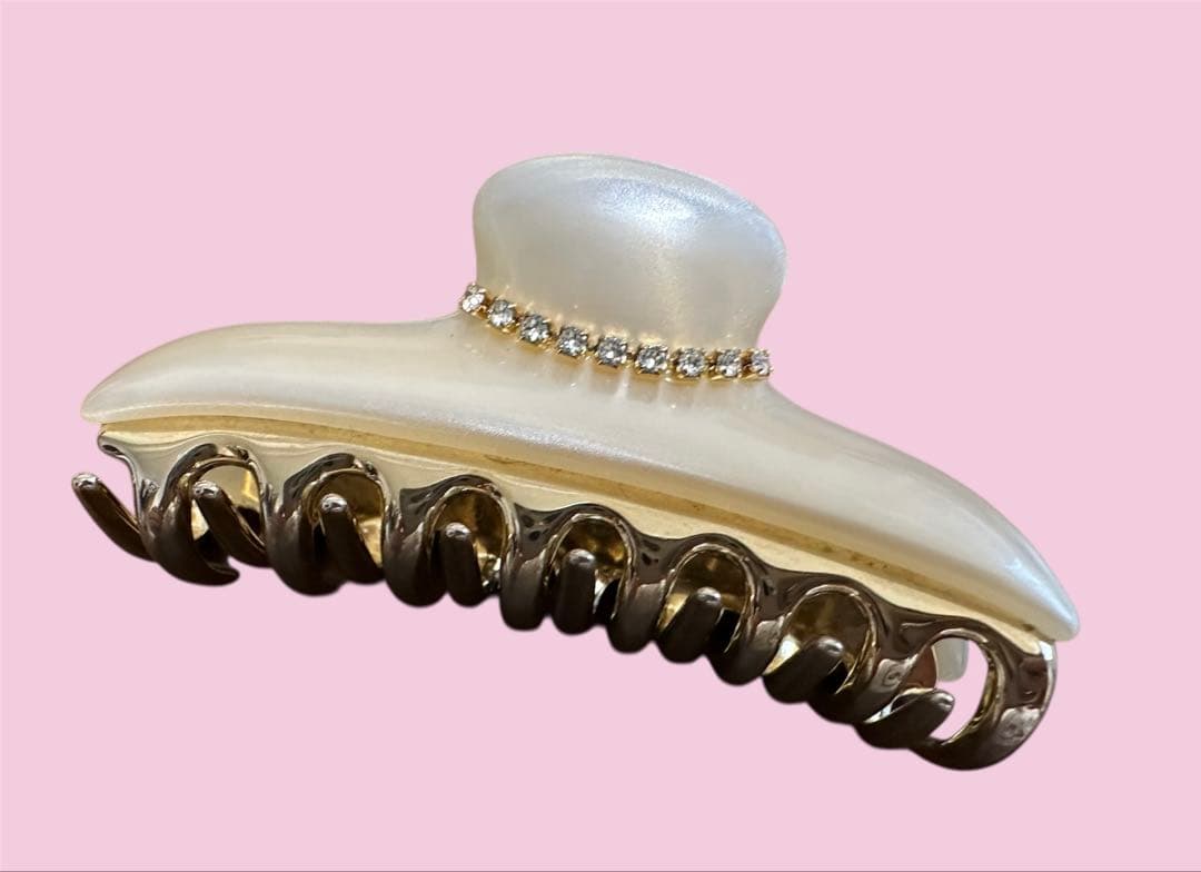 ACCA acca アッカ　ヘアクリップ　Mサイズ　巾着ポーチ付き