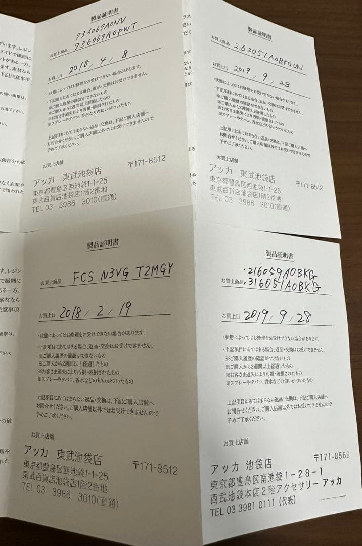 ACCA acca アッカ　ヘアクリップ　Mサイズ　巾着ポーチ付き