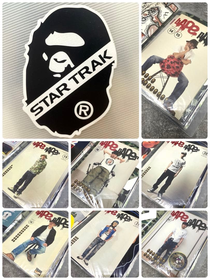 ■ A BATHING APE BAPE PAPER 当時物 希少 スクラップ