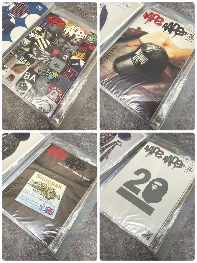 ■ A BATHING APE BAPE PAPER 当時物 希少 スクラップ