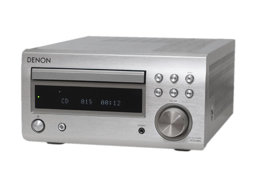 DENON デノン RCD-M41 CDレシーバー シルバー 2017年 動作品