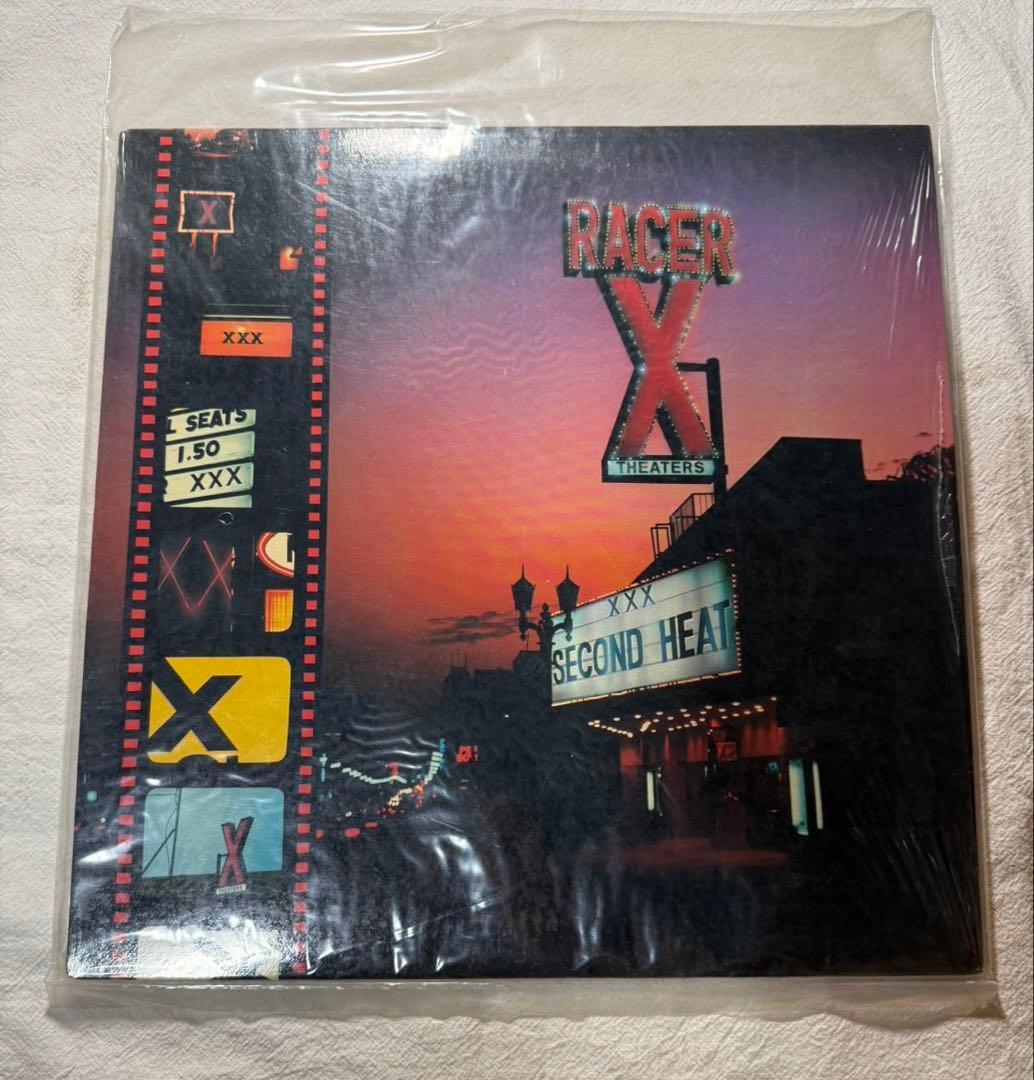 Racer X / Second Heat LP US盤 Shrapnel