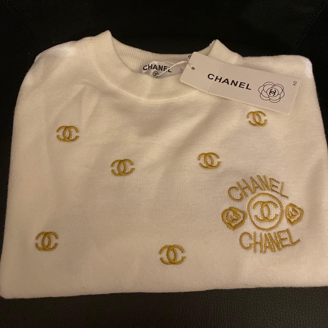 CHANELニットFREE size ノベルティ