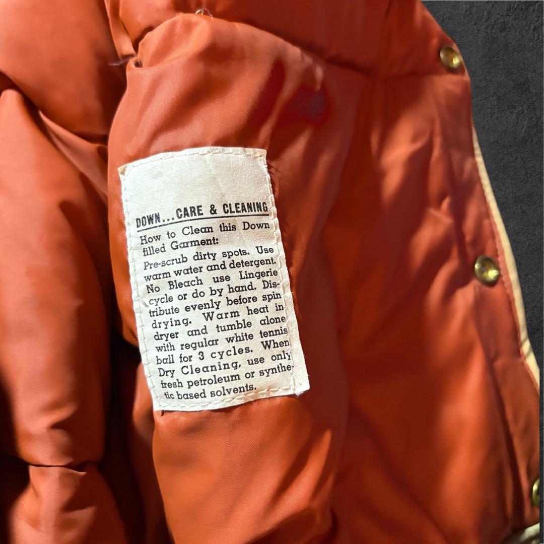 70s80WILLIAMBARRYダウンベストUSA製STRUGGLE GEAR