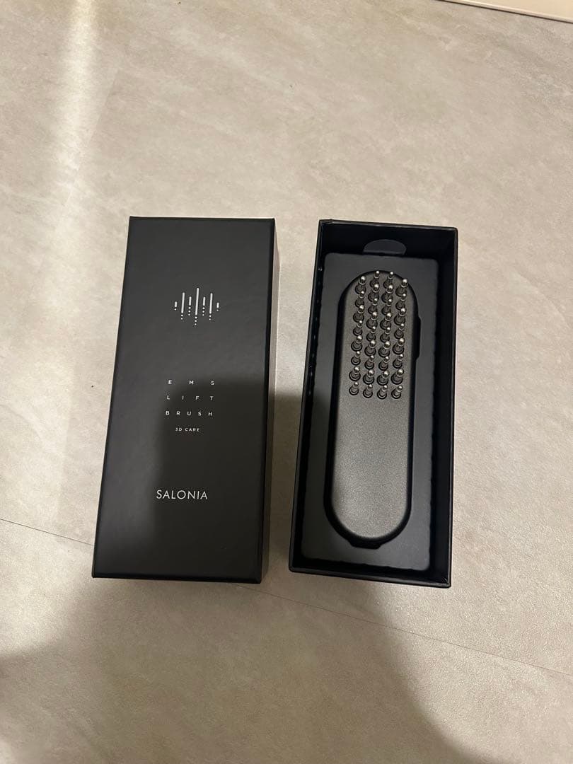 SALONIA サロニア EMS リフトブラシ 3Dケア 電気ブラシ 美顔器